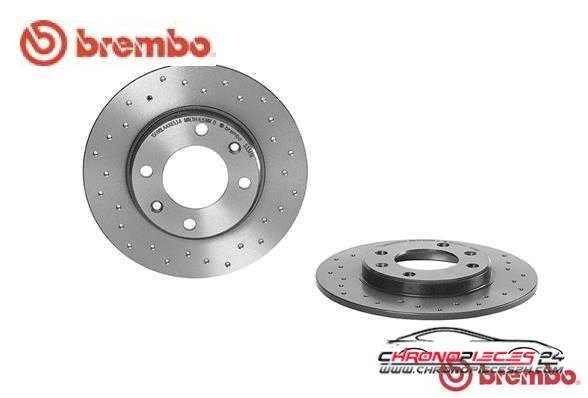 Achat de BREMBO 08.5334.1X Disque de frein pas chères