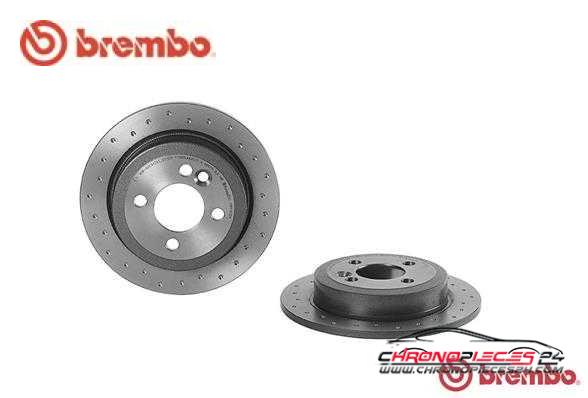 Achat de BREMBO 08.9163.2X Disque de frein pas chères