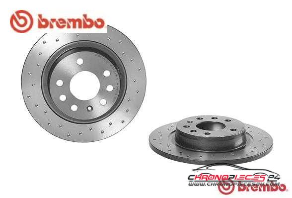 Achat de BREMBO 08.9511.1X Disque de frein pas chères