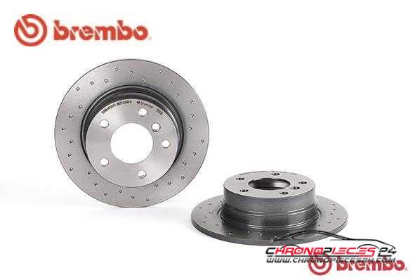 Achat de BREMBO 08.9787.1X Disque de frein pas chères