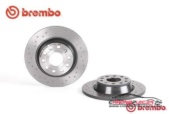 Achat de BREMBO 08.A202.1X Disque de frein pas chères