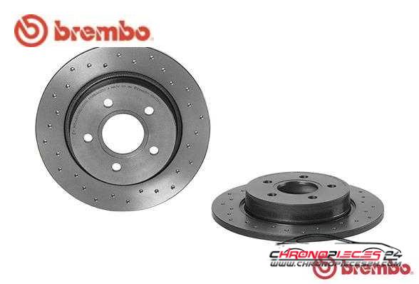 Achat de BREMBO 08.A725.1X Disque de frein pas chères