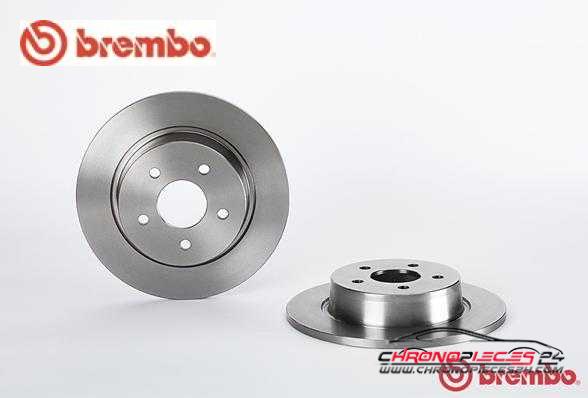 Achat de BREMBO 08.B601.10 Disque de frein pas chères