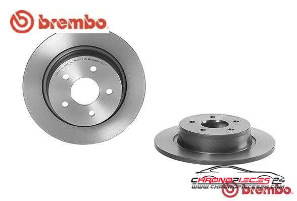 Achat de BREMBO 08.B601.11 Disque de frein pas chères