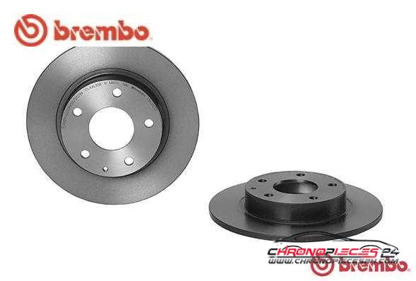 Achat de BREMBO 08.C653.11 Disque de frein pas chères