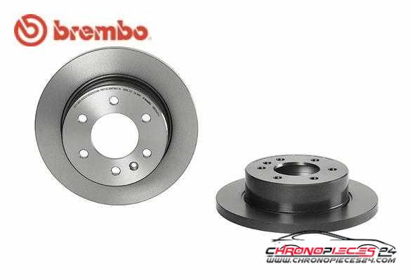 Achat de BREMBO 08.D045.11 Disque de frein pas chères