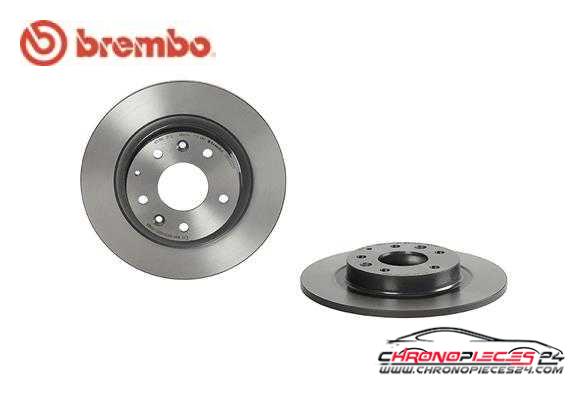 Achat de BREMBO 08.D222.11 Disque de frein pas chères