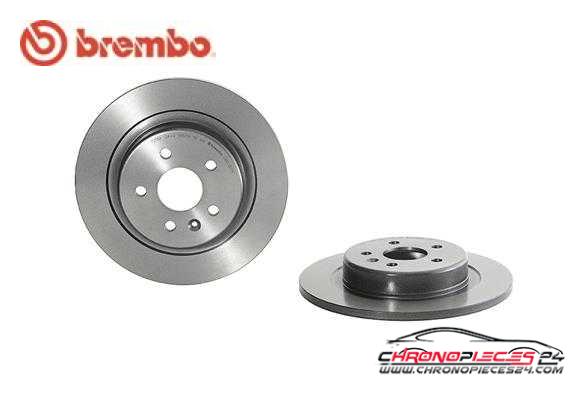 Achat de BREMBO 08.D757.11 Disque de frein pas chères