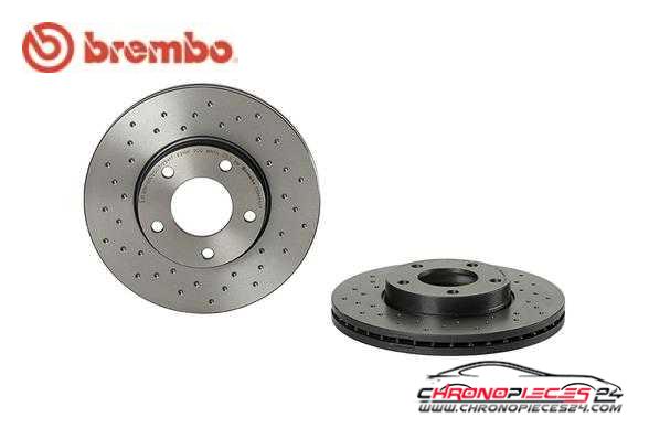 Achat de BREMBO 09.9464.2X Disque de frein pas chères