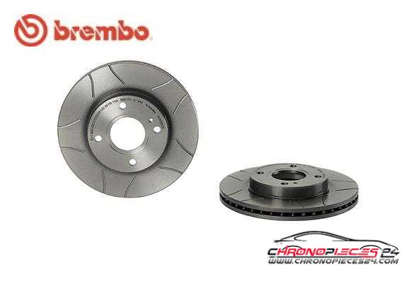 Achat de BREMBO 09.A968.76 Disque de frein pas chères