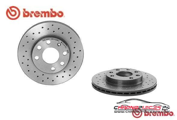 Achat de BREMBO 09.3090.1X Disque de frein pas chères