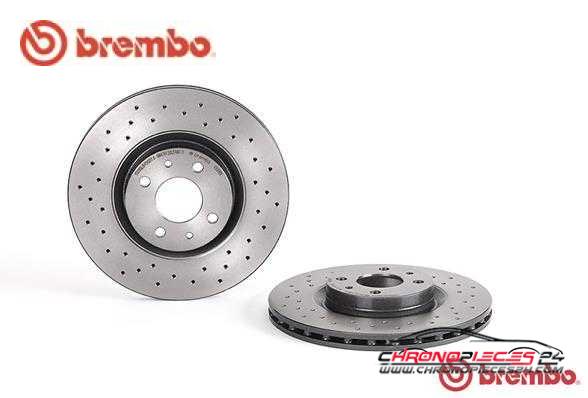 Achat de BREMBO 09.4939.1X Disque de frein pas chères