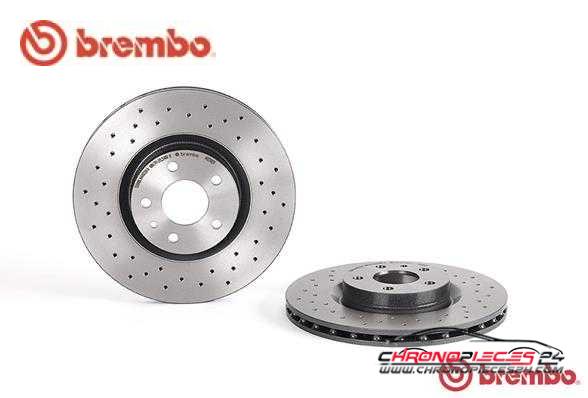 Achat de BREMBO 09.4939.2X Disque de frein pas chères