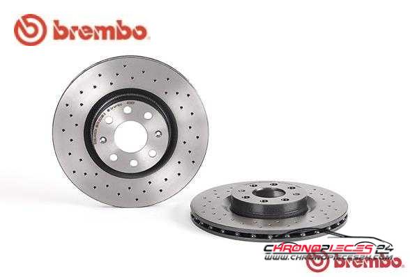 Achat de BREMBO 09.4939.3X Disque de frein pas chères