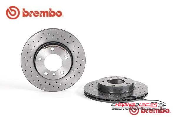 Achat de BREMBO 09.5390.3X Disque de frein pas chères