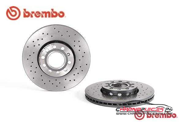 Achat de BREMBO 09.5745.2X Disque de frein pas chères