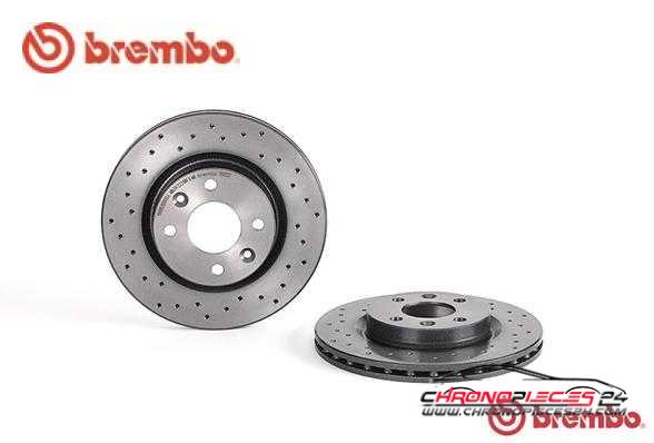 Achat de BREMBO 09.5802.2X Disque de frein pas chères