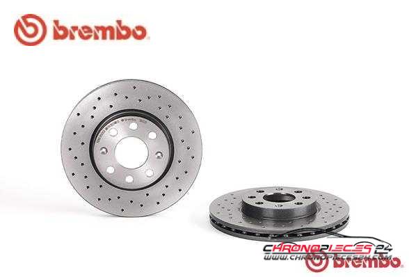 Achat de BREMBO 09.5843.3X Disque de frein pas chères