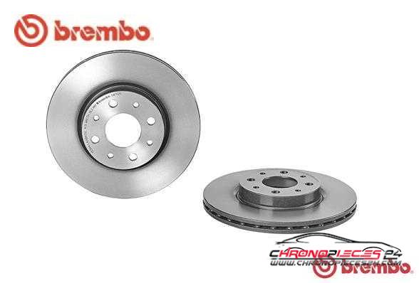 Achat de BREMBO 09.5870.11 Disque de frein pas chères