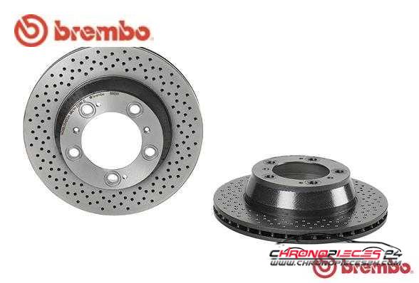 Achat de BREMBO 09.6665.11 Disque de frein pas chères