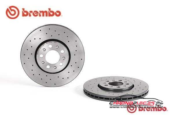 Achat de BREMBO 09.7010.2X Disque de frein pas chères