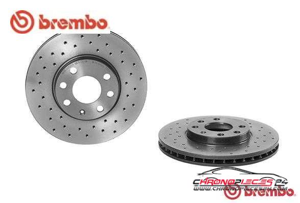 Achat de BREMBO 09.7628.1X Disque de frein pas chères