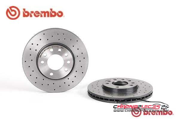 Achat de BREMBO 09.7629.1X Disque de frein pas chères