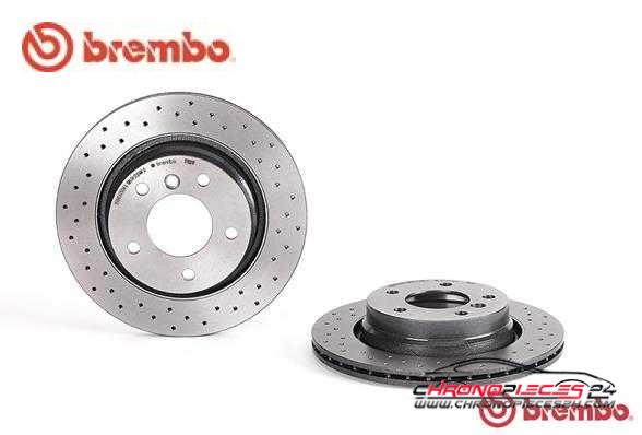 Achat de BREMBO 09.7702.1X Disque de frein pas chères