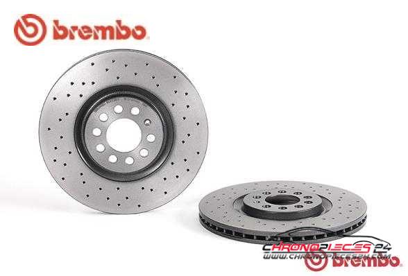 Achat de BREMBO 09.7880.1X Disque de frein pas chères