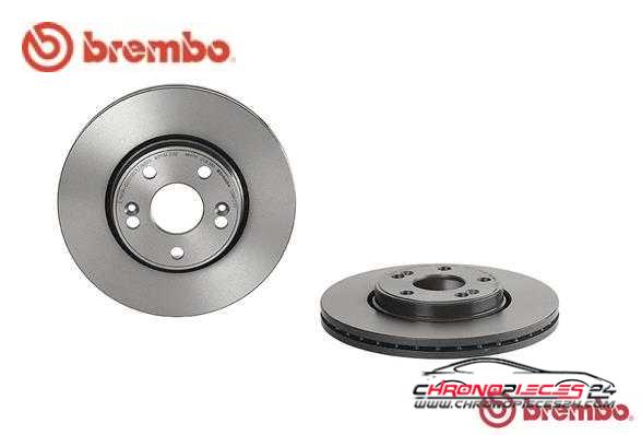 Achat de BREMBO 09.8137.11 Disque de frein pas chères