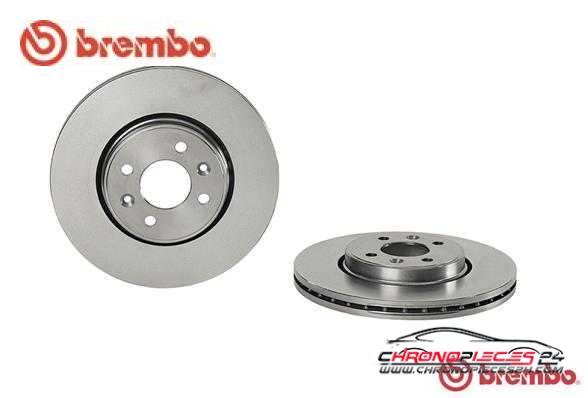 Achat de BREMBO 09.8137.24 Disque de frein pas chères