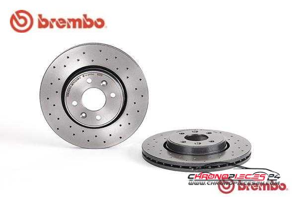 Achat de BREMBO 09.8137.2X Disque de frein pas chères