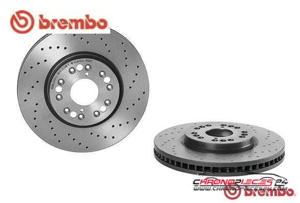 Achat de BREMBO 09.8402.1X Disque de frein pas chères