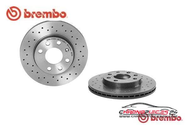 Achat de BREMBO 09.8635.1X Disque de frein pas chères