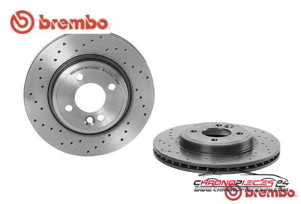 Achat de BREMBO 09.8655.1X Disque de frein pas chères