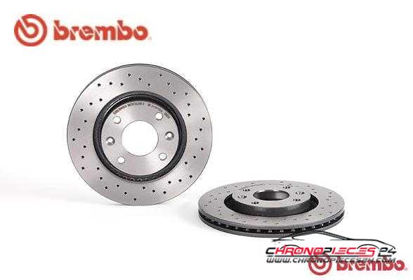 Achat de BREMBO 09.8695.1X Disque de frein pas chères