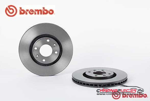 Achat de BREMBO 09.8760.11 Disque de frein pas chères