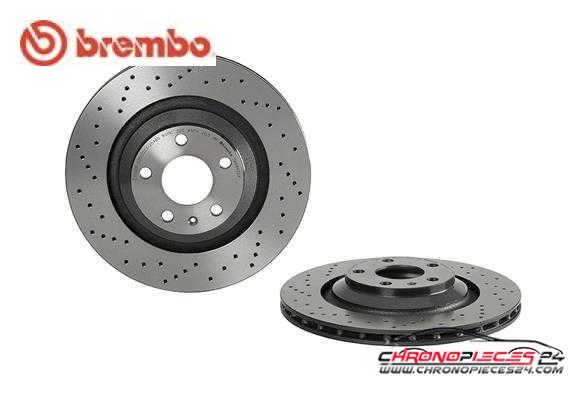 Achat de BREMBO 09.8842.2X Disque de frein pas chères