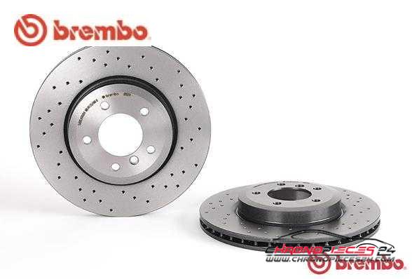 Achat de BREMBO 09.8952.1X Disque de frein pas chères