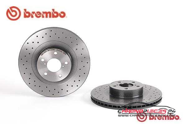 Achat de BREMBO 09.9077.1X Disque de frein pas chères