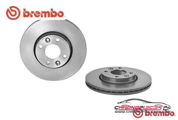 Achat de BREMBO 09.9078.11 Disque de frein pas chères