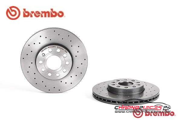 Achat de BREMBO 09.9145.1X Disque de frein pas chères