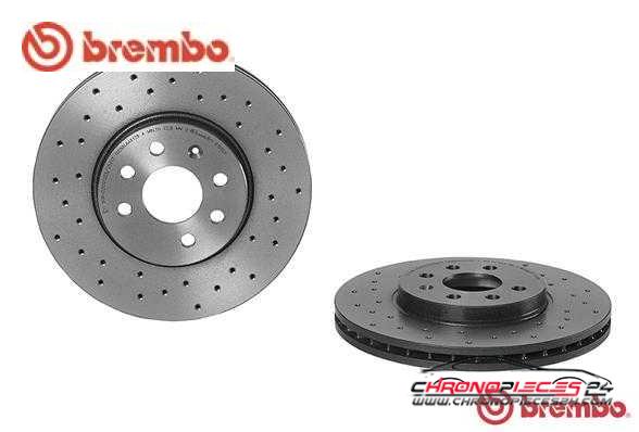 Achat de BREMBO 09.9159.2X Disque de frein pas chères