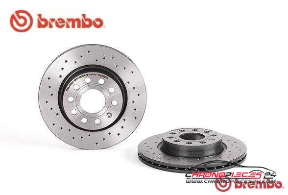 Achat de BREMBO 09.9167.1X Disque de frein pas chères