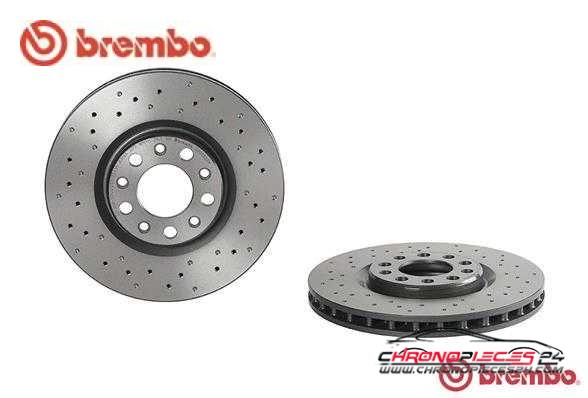 Achat de BREMBO 09.9363.2X Disque de frein pas chères