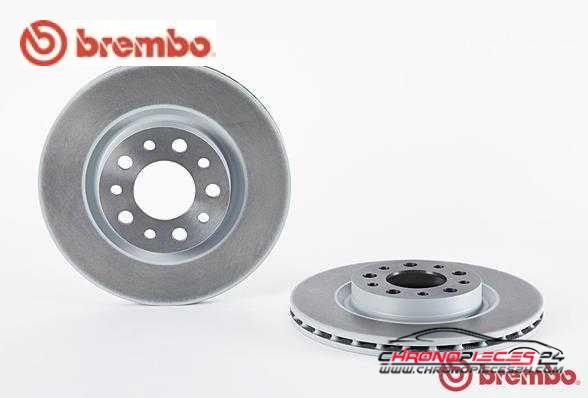 Achat de BREMBO 09.9366.11 Disque de frein pas chères