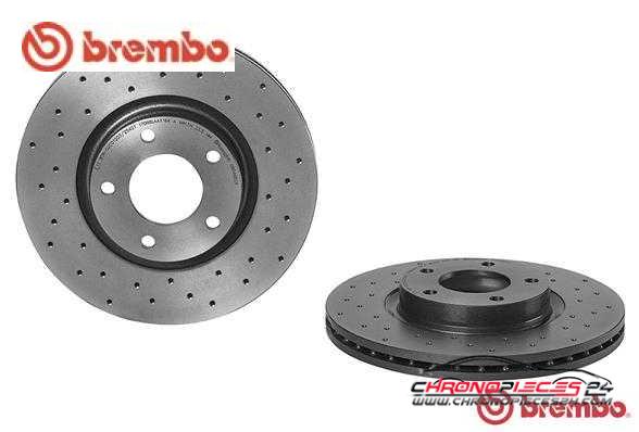 Achat de BREMBO 09.9468.2X Disque de frein pas chères