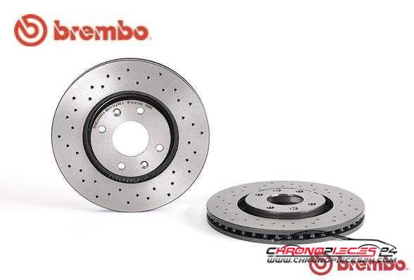 Achat de BREMBO 09.9619.1X Disque de frein pas chères