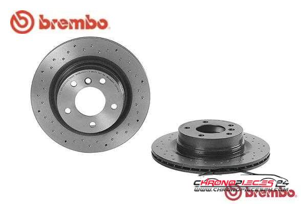 Achat de BREMBO 09.9793.1X Disque de frein pas chères