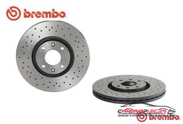 Achat de BREMBO 09.9935.1X Disque de frein pas chères